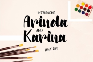 Arinda Karina Duo: A Script Font for Editorial Elegance