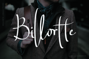 Billortte: A Script Font That Elevates Every Craft Project