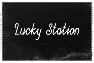 Boost Your Brand with Lucky Station Font