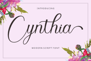 Cynthia: A Versatile Script Font for Modern Campaigns