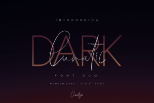 Dark Lunatic Duo: A Font That Elevates Your Brand