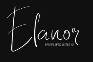 Elanor: A Timeless Script Font for Editorial Design