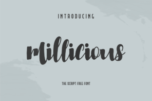 Millicious: A Script Font for Impactful Campaigns
