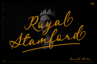 Royal Stamford: A Script Font with Grace and Character