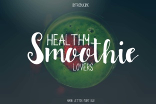 Smoothies: A Font for Thoughtful Design
