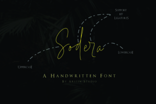 Sodera: The Script Font That Elevates Your Brand’s Visual Story