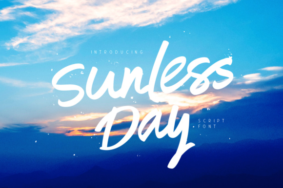 Sunless Day: A Versatile Script Font for Editorial Design
