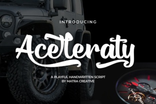 Transform Your Brand with the Aceleraty Font