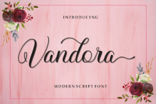Vandora: A Dynamic Script Font for Editorial Design